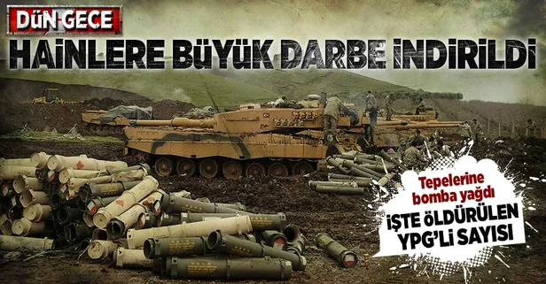 TSK: 484 terörist etkisiz hale getirildi