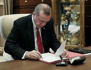 Başkan Erdoğan’dan atama kararları