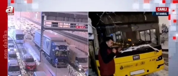 İstanbul'da hayat felç oldu! Belediyenin iş bilmezliği yüzünden binlerce kişi araçlarını terk etti-7