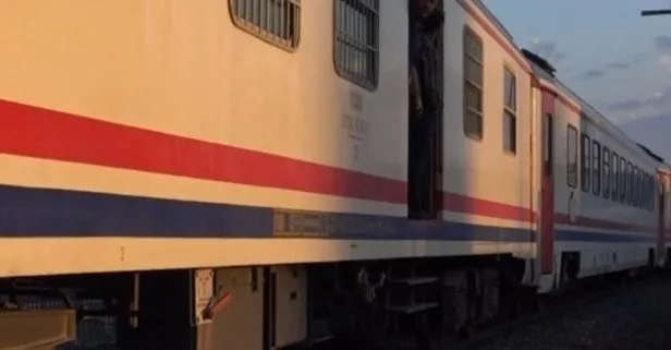 Kent Konseyi Başkanı Yesari Sezgin’in aracına tren çarptı