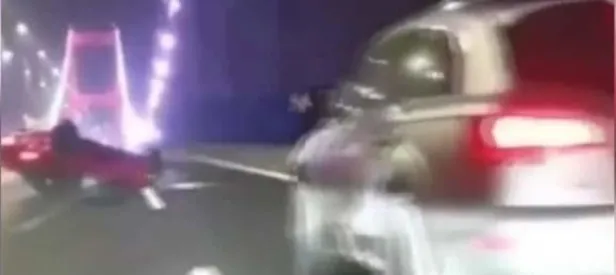 FSM Köprüsü’ndeki dehşet anları kamerada