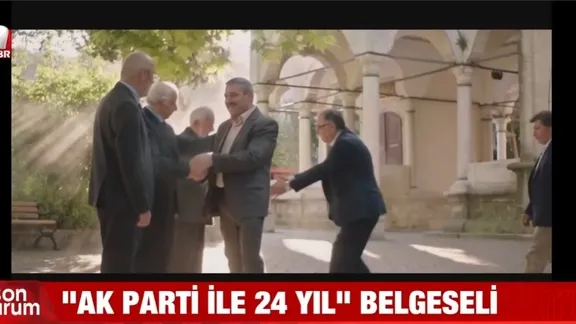 ''AK Parti ile 24 yıl'' belgeseli!