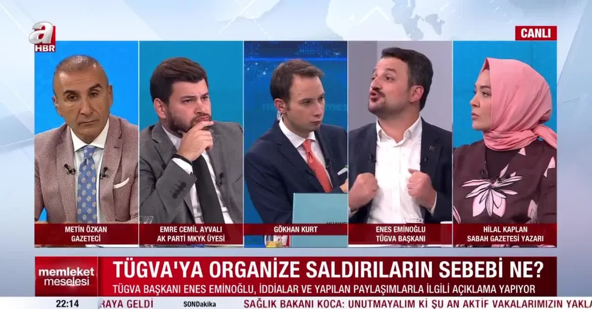 TÜGVA Başkanı Enes Eminoğlu'ndan A Haber ekranlarında önemli açıklamalar: Karşımızda leş ordusu var