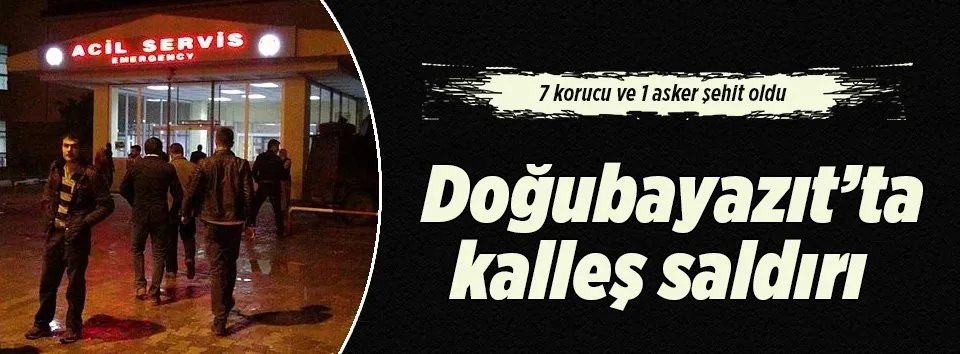 Doğubayazıt'ta kalleş saldırı!
