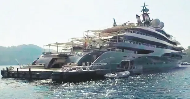 Jeff Bezos'un tatil yaptığı 'Flying Fox' adlı yat, Fethiye ...