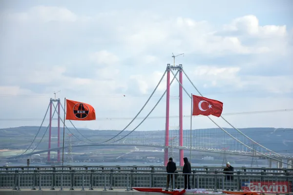 Zaferin nişanesi, Türkiye'nin tarihe damgası olan 1915 Çanakkale Köprüsü dualarla hizmete açıldı - 42