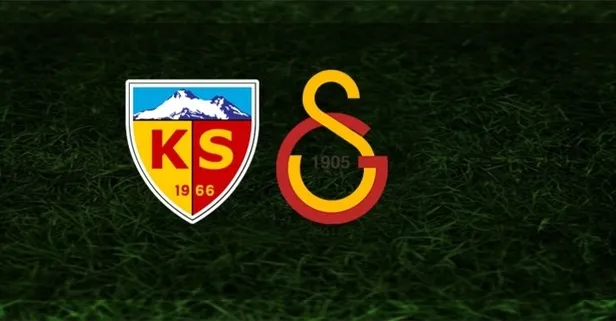 Kayserispor Galatasaray maç sonucu! Kayserispor Galatasaray maç özeti