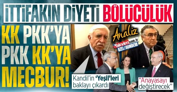 CHP, HDPKK ile ittifakın diyetini bölücülükle ödeyecek! Yeşil Sol baklayı çıkardı: Kılıçdaroğlu Kandil’e mahkum, anayasayı değiştirmeye mecbur