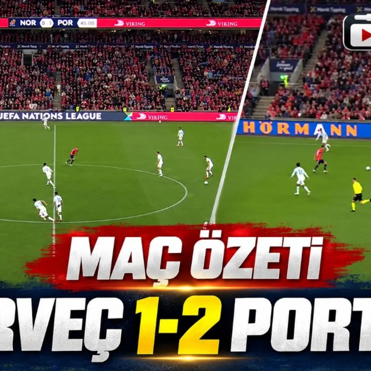Norveç 1-2 Portekiz | MAÇ ÖZETİ