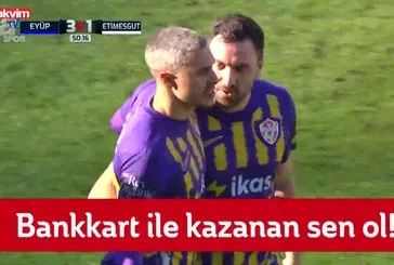 Eyüpspor - Etimesgut maçı 4. gol izle!