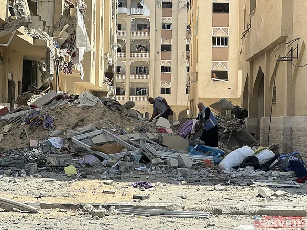 Han Yunus'tan geri acı kaldı! Soykırımcı İsrail Gazze'deki yıkımı böyle görüntülendi - 24