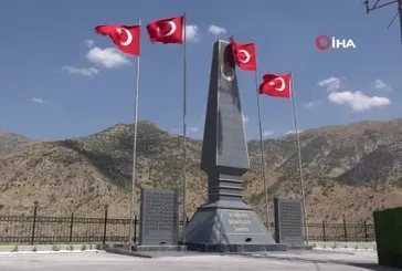 Uludereli 154 şehidin ismi anıt üzerinde yaşatılıyor