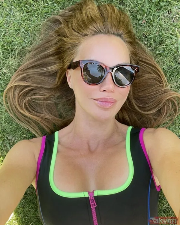 Ebru Şallı'nın ayakları yerden kesildi! Çöl pozlarıyla sosyal medyayı ateşe verdi! Uğur Akkuş'un biricik eşine bakın yaktı kavurdu - 1