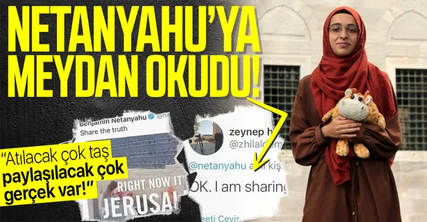 İsrail'in algı oyununu bozan Zeynep Hilal Demirci: Daha atılacak çok taş, paylaşılacak çok gerçek var!