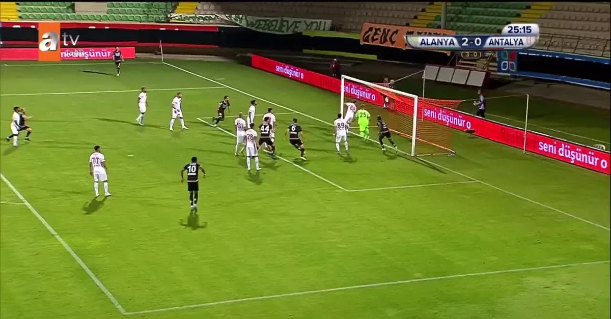 Aytemiz Alanyaspor 2 - 0 Antalyaspor | Ceyhun Gülselam'ın golü