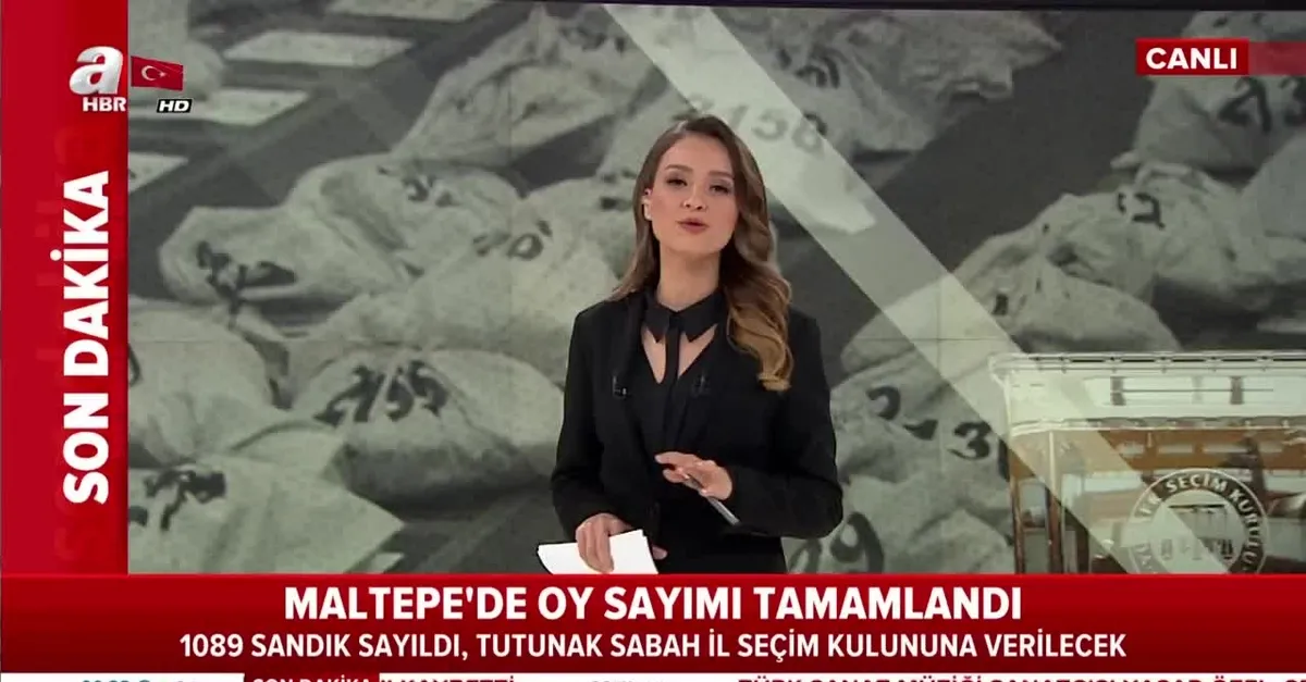Maltepe'de oy sayımı tamamlandı