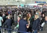 Atatürk Havalimanı'nda yoğunluk