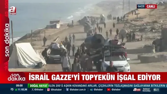 İsrail Gazzelileri göçe zorluyor