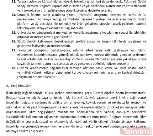 Orta Vadeli Program yayınlamdı: İşte sayfa sayfa 3 yıllık yol haritası - 38