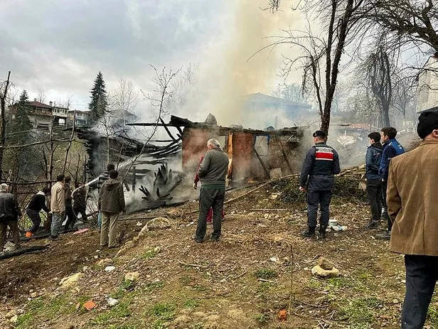 Kastamonu'da meydana gelen yangından yürekleri yakan haber-6