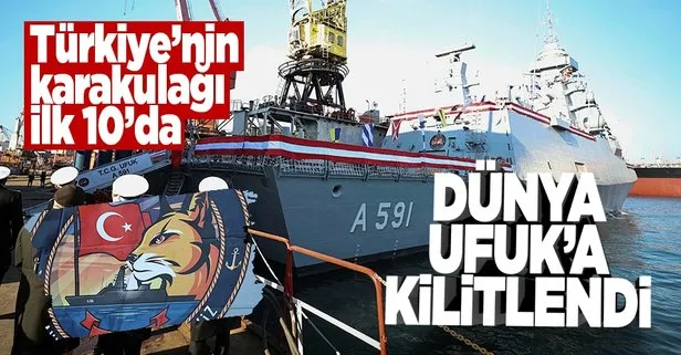 Türkiye’nin ilk Milli İstihbarat Gemisi Ufuk’u dünya konuşuyor! İlk 10’a girdi