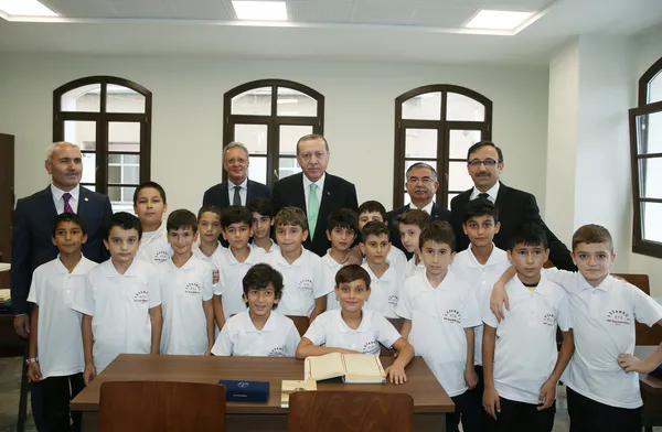 İlk dersi Erdoğan verdi-1