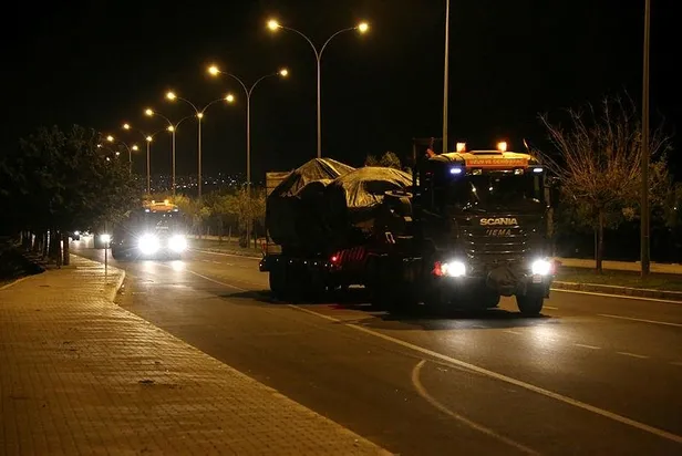 TSK'dan Suriye sınırına askeri sevkiyat-1