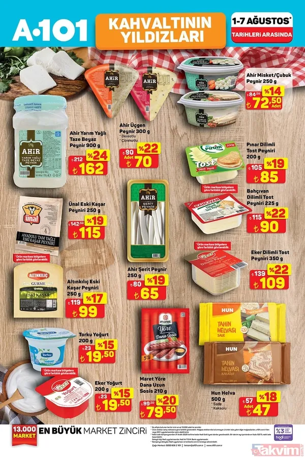 A101 7 Ağustos Perşembe kataloğu açıklandı! Bu hafta neler var? İşte tam ürün listesi ve fiyatlar - 41