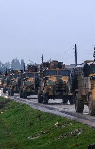TSK'dan Suriye sınırına askeri sevkiyat