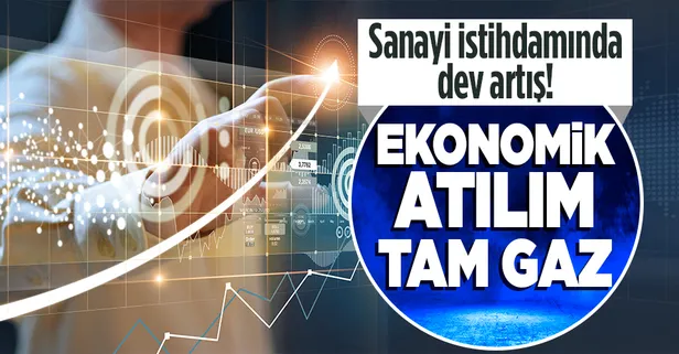 Sanayi istihdamı 3,6 milyon çalışana yükseldi