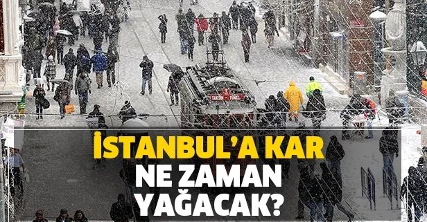 İstanbul için son dakika kar uyarısı! İstanbul’a kar ne zaman yağacak? Bugün ve yarın kar yağacak mı?