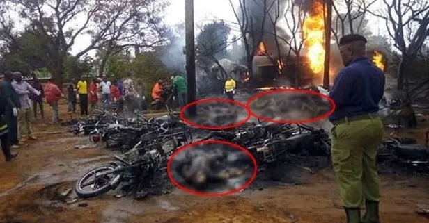 Ülke şokta! Yakıt tankeri patladı: 57 kişi yanarak can verdi