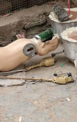 Afrin'de cansız mankene patlayıcı tuzağı!