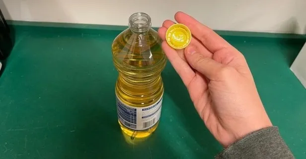 Yıllardır yapılan büyük hata; Sıvı yağ kapaklarını sakın çöpe atmayın! Meğer o işe yarıyormuş!