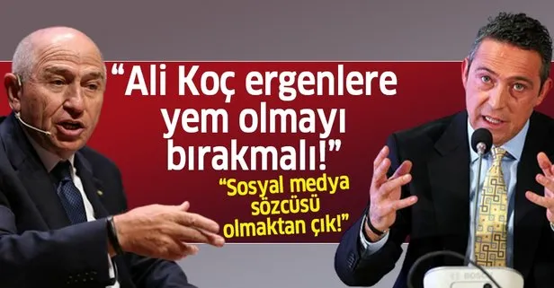 Sabah Gazetesi yazarı Gürcan Bilgiç’ten dikkat çeken yazı: ’Ali Koç ergenlere alet olmayı bırakmalı’