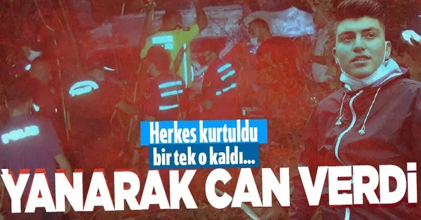 son dakika bartin da gece yarisi korkunc olay arac kaza yapip devrilince 17 yasinda genc yanarak yasamini yitirdi takvim