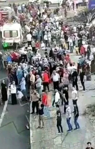 Mardin'deki tır kazasında yeni görüntüler ortaya çıktı! Faciadan birkaç saniye önce...