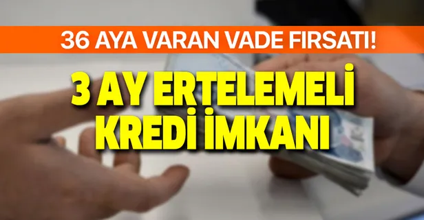 Bankalardan kış ayı müjdesi! 3 ay ertelemeli kredi veren bankalar hangileri? Taksit tutarı ve kredi tahsis ücreti...