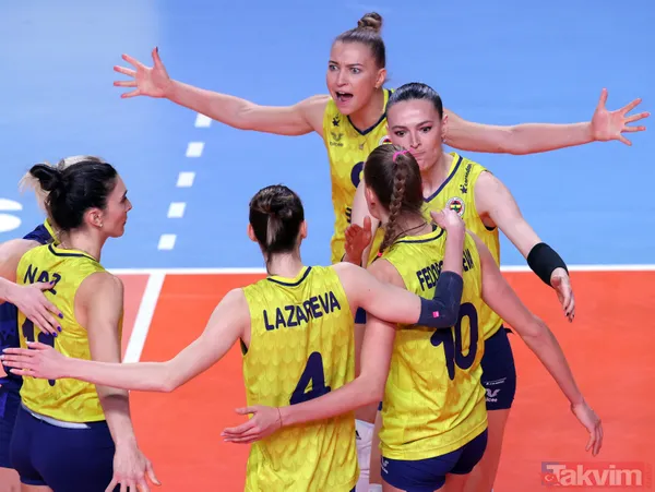 SON DAKİKA: FIVB Kadınlar Dünya Kulüpler Şampiyonası'nda Fenerbahçe'yi yenen VakıfBank finale çıktı - 9