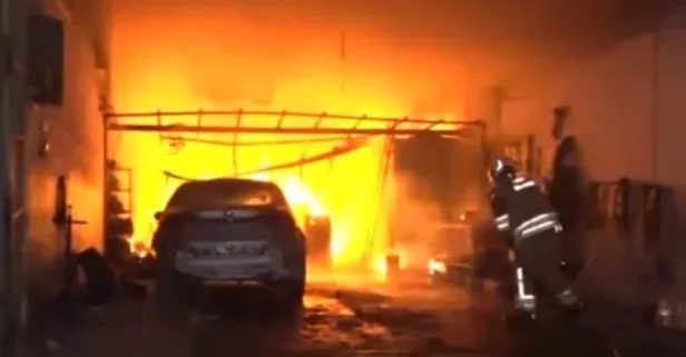 Hatay’da sanayi sitesinde yangın! Alevler 9 iş yerine sıçradı