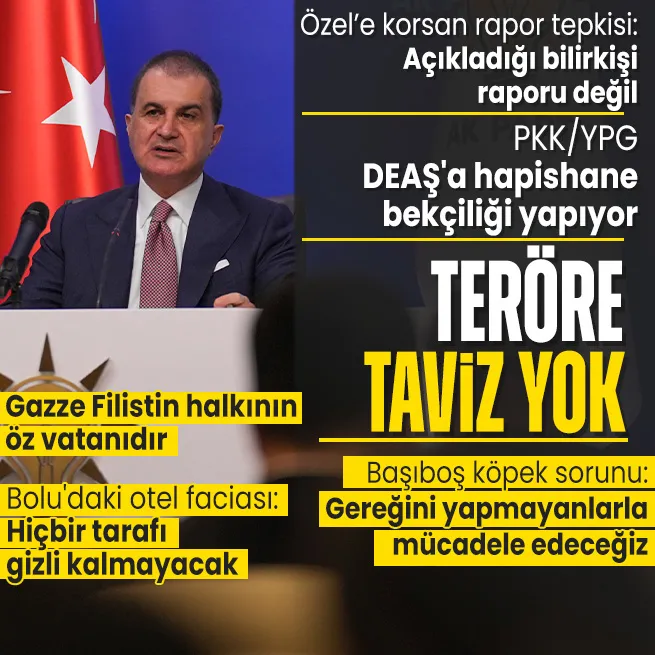 AK Partiden teröre taviz söz konusu değil mesajı: PKK/YPG silah bırakmalı