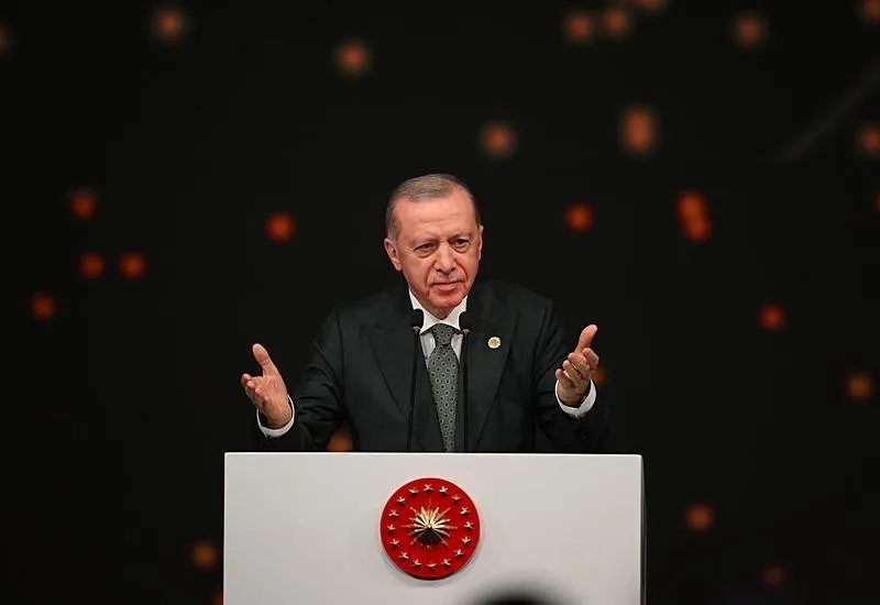 Başkan Recep Tayyip Erdoğan, 4. Antalya Diplomasi Forumu'nun (ADF2025) resmi açılış törenine katıldı. (AA)