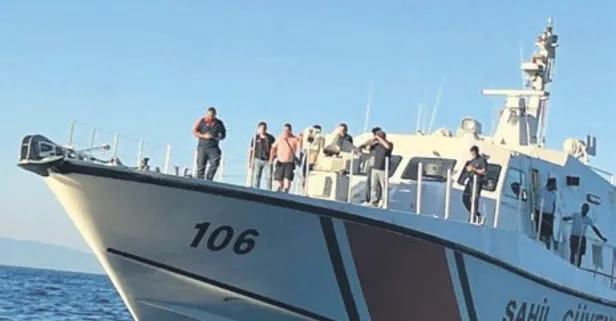 Muğla’da batan fiber teknedeki 2 çocuk sağ olarak kurtarıldı