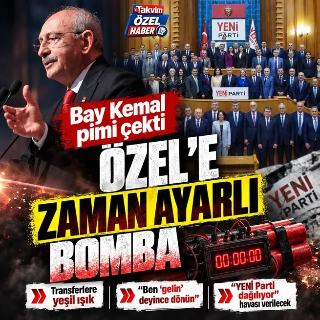 Kılıçdaroğlu CHPye dönmek isteyenlere yeşil ışık yaktı! 15 Kasım planı: YENİ Parti dağılıyor mu? havası verilecek