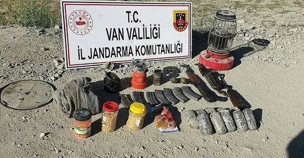 Son dakika: Van’da PKK operasyonunda uyuşturucu ve silah ele geçirildi