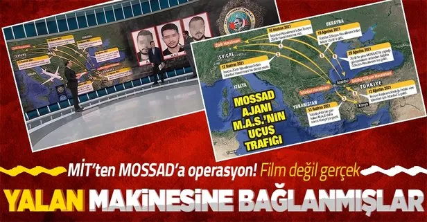 SON DAKİKA: MİT’in enselediği MOSSAD ajanından şok itiraf: Bilgileri Zürih’te verdim! Yalan makinesine bağlanmışlar