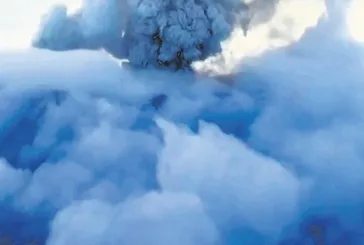 8,8'lik depremden sonra hem Rusya'da hem Endonezya'da yanardağlar faaliyete geçti