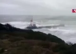 Şile'de kargo gemisi karaya oturdu