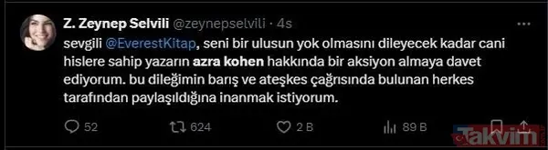 "Filistinliler çocuklarını bilerek bombalatıyor" diyen Azra Kohen yine İsrail'i akladı! Aileden gelen soykırım şakşakçılığı ve Yahudi bağları - 23
