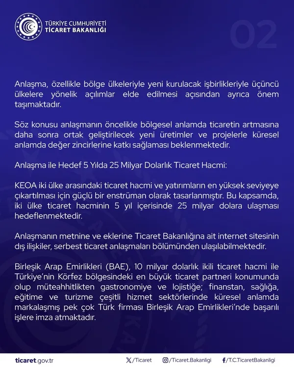 Türkiye-Birleşik Arap Emirlikleri ekonomik ilişkilerinde yeni dönem 1 Eylül'de başlıyor: Hedef 25 milyar dolarlık ticaret hacmi!-8